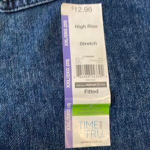 Time and true xxl women’s jeans